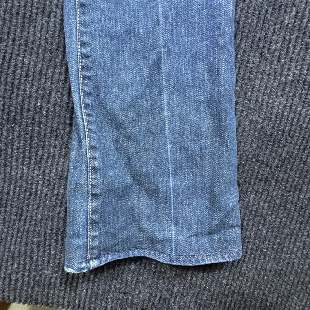 7 For All Mankind Jeans Womens 28 Blue Bootcut Medium Wash Stretch Denim - Picture 3 of 13
